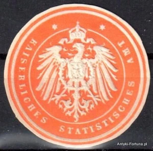 Winieta, siegielmarke , zalepka  - Nr 1238/A