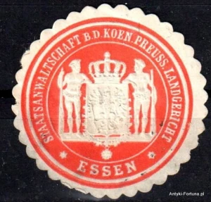 Winieta, siegielmarke , zalepka  - Essen  -Nr 1240/A