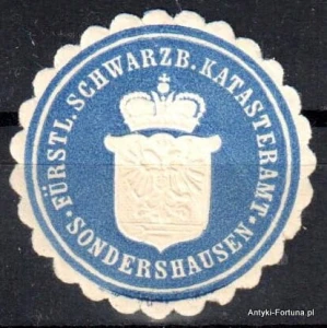 Winieta, siegielmarke , zalepka - Sondershausen -Nr 1245/A