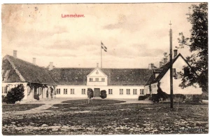  Pocztówka - Dania - Lemmehave 1910 r