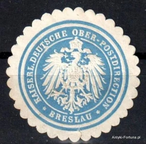 Winieta, siegielmarke , zalepka - Breslau - Wrocław - Pl 271 Poczta