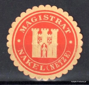Winieta, siegielmarke , zalepka - Nakel - Nakło - Pl 281
