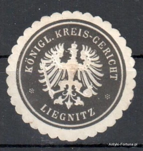 Winieta, siegielmarke , zalepka - Liegnitz - Legnica - Pl 298