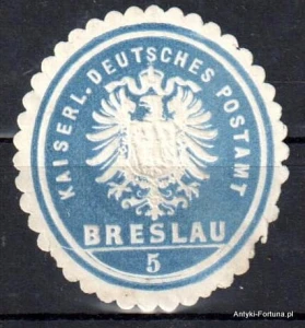 Winieta, siegielmarke , zalepka - Breslau - Wrocław - Poczta - Pl 326
