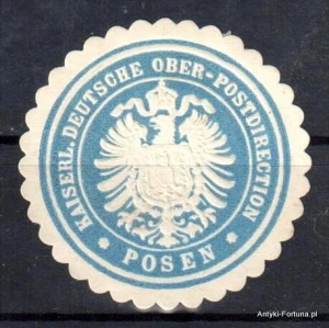 Winieta, siegielmarke , zalepka - Posen - Poznań - Pl 348