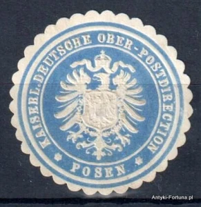 Winieta, siegielmarke , zalepka - Posen - Poznań - Pl 350