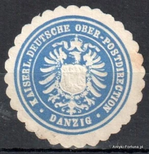  Winieta, siegielmarke , zalepka - Danzig - Gdańsk - Poczta - Pl 351