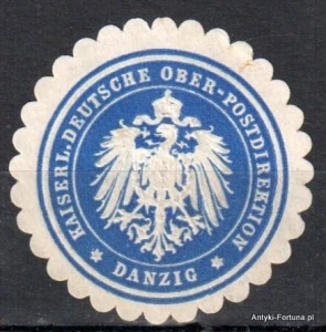  Winieta, siegielmarke , zalepka - Danzig - Gdańsk - Poczta - Pl 353