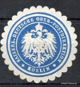 Winieta, siegielmarke , zalepka - Koslin - Koszalin - Pl 357