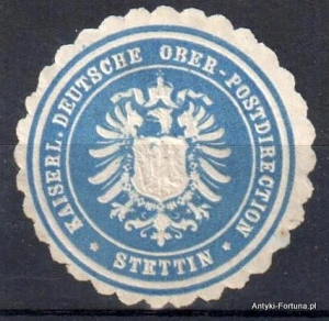  Winieta, siegielmarke , zalepka - Stettin - Szczecin - Poczta - Pl 363