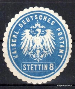  Winieta, siegielmarke , zalepka - Stettin - Szczecin - Poczta - Pl 364