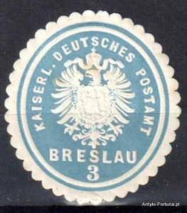 Winieta, siegielmarke , zalepka - Breslau - Wrocław - Poczta - Pl 367