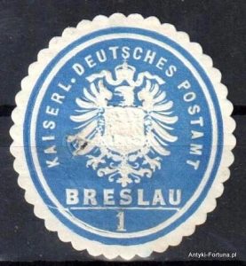 Winieta, siegielmarke , zalepka - Breslau - Wrocław - Poczta - Pl 371