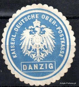  Winieta, siegielmarke , zalepka - Danzig - Gdańsk  - Poczta - Pl 378