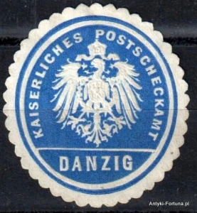 Winieta, siegielmarke , zalepka - Danzig - Gdańsk - Poczta - Pl 380