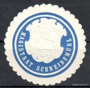 Winieta, siegielmarke , zalepka -  PIŁA / SCHNEIDEMUHL  - Pl 402