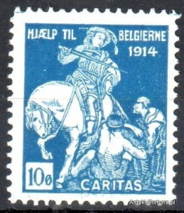 Znaczek revenue -  Caritas 1914r