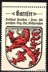  Znaczek Herb Miasta - Gardeja - Garnsee - Nr 3
