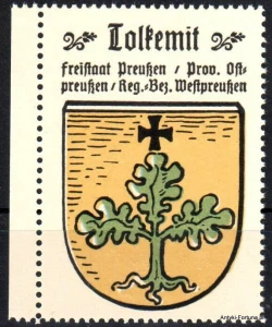  Znaczek Herb Miasta - Tolkemit - Tolkmicko - Nr 4