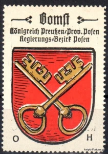 Znaczek Herb Miasta - Babimost - Gomst - Nr 16