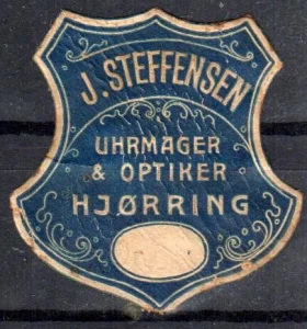 Winieta, siegielmarke - Hjorring - Dania - Nr 1246/A