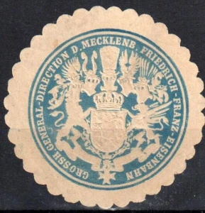 Winieta, siegielmarke-  Friedrich Franz Eisenbahn - Nr 1251/A