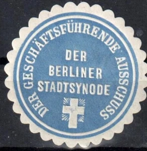 Winieta, siegielmarke - Berlin Stadtsynode - Nr 1260/A