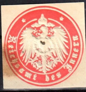 Winieta, siegielmarke -  Reichsamt des Innern - Nr 9
