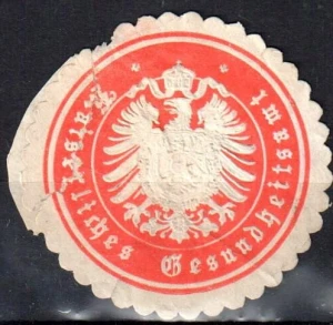 Winieta, siegielmarke - Grsundheitsamt  - Nr 16