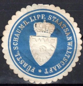 Winieta, siegielmarke - Schaumburg Lippische - Nr 39