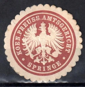 Winieta, siegielmarke - Springe  - Nr 46