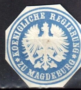  Winieta, siegielmarke  - Magdeburg - Nr 137