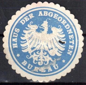  Winieta, siegielmarke  - Haus der Abgeordneten - Nr 142