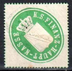 Winieta, siegielmarke  - Finana Haupt Kasse - Nr 152