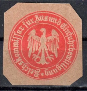  Winieta, siegielmarke  - Reichskomissar fur Ausund - Nr 161