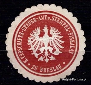 WINIETA, SIEGIELMARKE , ZALEPKA - Breslau - Wrocław - PL 458