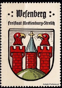 Znaczek reklamowy - Herby Miast - Niemcy - Nr 5