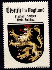 Znaczek reklamowy - Herby Miast - Niemcy - Nr 10