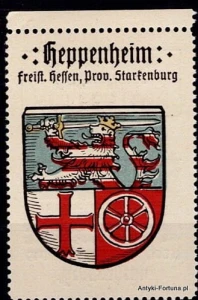 Znaczek reklamowy - Herby Miast - Niemcy - Nr 19