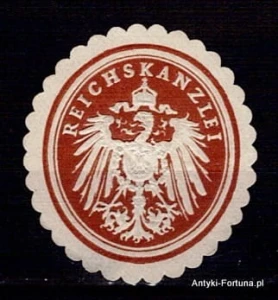 Winieta, Siegielmarke - Reichskanzlei - Nr 32/A