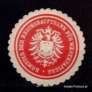 Winieta, Siegielmarke - Werthpapiere - Nr 33/A