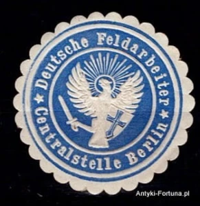 Winieta, Siegielmarke - Deutsche Feldarbeiter Berlin - Nr 70/A