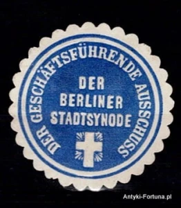 Winieta, Siegielmarke - Berliner  Stadtsynode - Nr 135/A