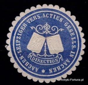 Winieta, Siegielmarke - Aachen- Nr 142/A Ubezpieczenia