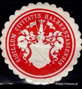 Winieta, Siegielmarke - Halberstadt - Nr 144/A 