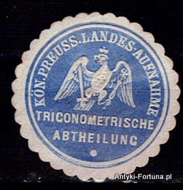 Winieta, Siegielmarke - Triconometrische - Nr 506/A
