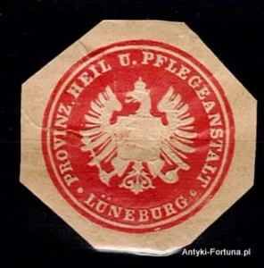 Winieta, Siegielmarke - Luneburg - Nr 581/A