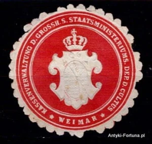 Winieta, Siegielmarke - Weimar - Nr 588/A
