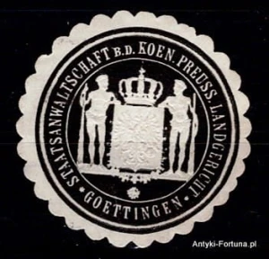 Winieta, Siegielmarke - Gottingen - Nr 607/A