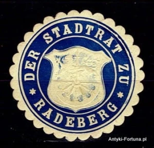 Winieta, Siegielmarke - Radeberg - Nr 610/A